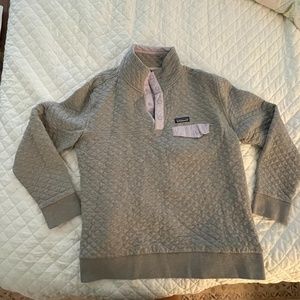 Patagonia Organic Cotton, Quilted Snap T Pullover, XL